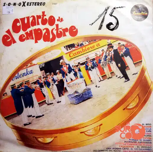 Disco de Vinilo Banda El Empastre - Cuarto De Empastre Vinyl Record