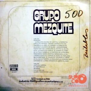 Disco de Vinilo Grupo Mezquite - Grupo  Mezquite Vinyl Record