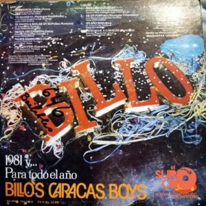 Disco de Vinilo Billos Caracas Boys - Y...Para Todo El Año Billo Vinyl Record