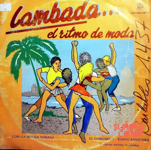 Disco de Vinilo Varios - Lambada...El Ritmo De Moda Vinyl Record