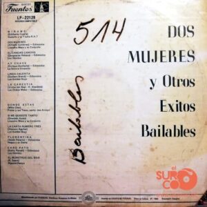 Disco de Vinilo Varios - Dos Mujeres Y Otros Éxitos Bailables Vinyl Record