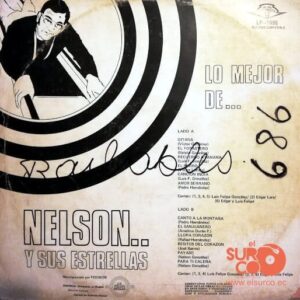 Disco de Vinilo Nelson Y Sus Estrellas - Lo Mejor De… Nelson Y Sus Estrellas Vinyl Record
