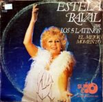 Disco de Vinilo Estela Raval Con Los 5 Latinos - El Mejor Momento Vinyl Record