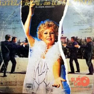 Disco de Vinilo Estela Raval Con Los 5 Latinos - El Mejor Momento Vinyl Record
