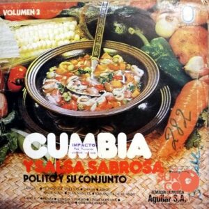 Disco de Vinilo Polito Y Su Conjunto - Cumbia Y Salsa Sabrosa Vol. 3 Vinyl Record