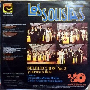 Disco de Vinilo Los Solistas - Seleccion No. 2 Y Otros Éxitos Vinyl Record