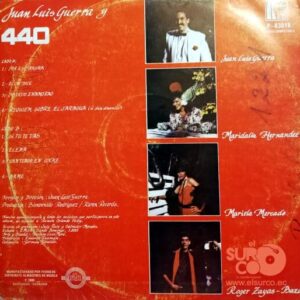 Disco de Vinilo Juan Luis Guerra Y 440 - Mudanza Y Acarreo Vinyl Record