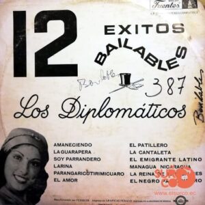 Disco de Vinilo Los Diplomáticos - 12 Éxitos Bailables Vinyl Record
