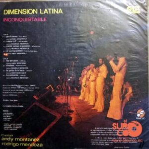 Disco de Vinilo Andy Montañez Y Rodrigo Mendoza - Dimensión Latina Inconquistable Vinyl Record