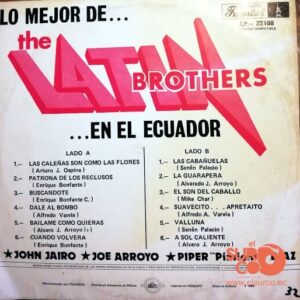 Disco de Vinilo The Latin Brothers - Lo Mejor De The Latin Brothers Ecuador Vinyl Record