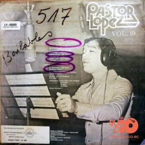 Disco de Vinilo Pastor López  - Pastor López Vol. 10 Vinyl Record