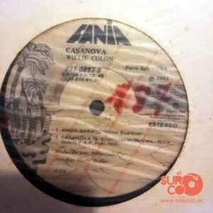 Disco de Vinilo Willie Colon - Casanova Vinyl Record