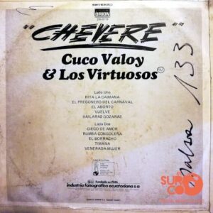 Disco de Vinilo Cuco Valoy Y Los Virtuosos - Chévere Vinyl Record