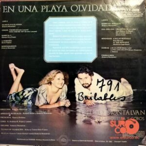 Disco de Vinilo Roberto Montalvan Su Órgano, Orquesta Y Coros - En Una Playa Olvidada Vinyl Record