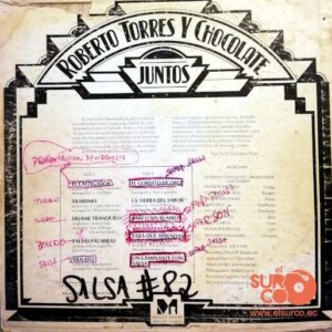 Disco de Vinilo Roberto Torres - Roberto Torres Y Su Chocolate Juntos Vinyl Record