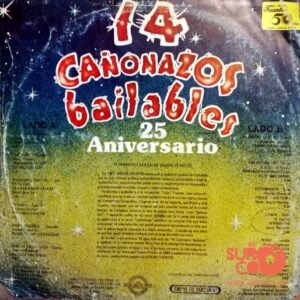Disco de Vinilo Varios - 14 Cañonazos Bailables Vol. 25 Vinyl Record