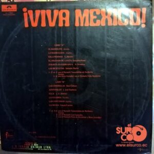 Disco de Vinilo Mariachi Tenochtitlan De Heriberto Aveces - Viva México Vinyl Record