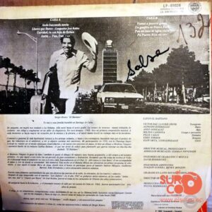 Disco de Vinilo Sergio Rivero - Llego El Haitiano Vinyl Record