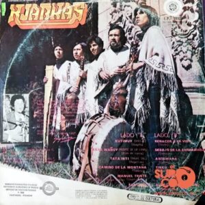 Disco de Vinilo Los Kjarkas - Kutimuy Vinyl Record