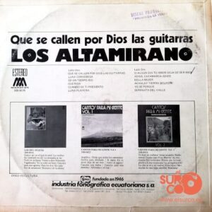 Disco de Vinilo Los Altamirano  - Que Se Callen Por Dios Las Guitarras Vinyl Record