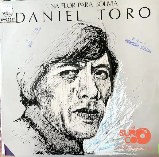 Disco de Vinilo Daniel Toro - Una Flor Para Bolivia Vinyl Record