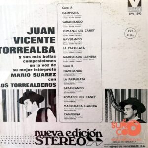 Disco de Vinilo Juan Vicente Torrealba - Tonadas Vinyl Record