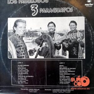 Disco de Vinilo Tres Paraguayos - Los Fabulosos Tres Paraguayos Vinyl Record