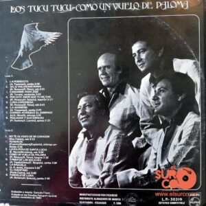 Disco de Vinilo Los Tucu Tucu - Como Un Vuelo De Paloma Vinyl Record