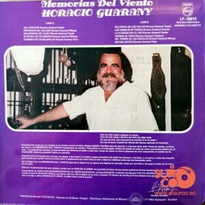 Disco de Vinilo Horacio Guarany - Memorias Del Viento Vinyl Record