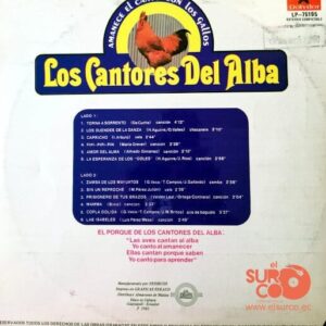 Disco de Vinilo Los Cantores Del Alba - Amanece El Canto Con Los Gallos Vinyl Record