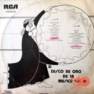 Disco de Vinilo Varios - El Disco De Oro De La Música Andina Vinyl Record