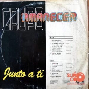 Disco de Vinilo Grupo Amanecer - Junto A Ti Vinyl Record