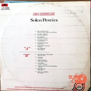 Disco de Vinilo Solen Pereira - Rio Rebelde Vinyl Record