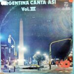 Disco de Vinilo Varios - Argentina Canta Así Vol. Iii Vinyl Record
