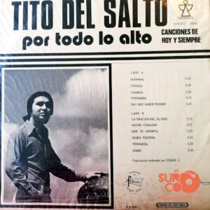 Disco de Vinilo Tito Del Salto - Por Todo Lo Alto Vinyl Record