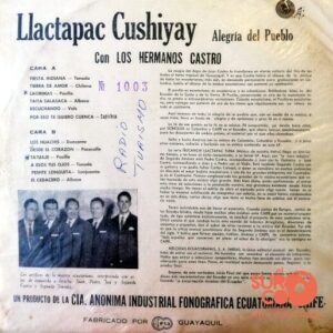 Disco de Vinilo Conjunto Hermanos Castro - Llactapac Cushiyay Vinyl Record