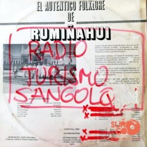 Disco de Vinilo Conjunto Folklórico Rumiñahui - El Autentico Folklor De Rumiñahui Vinyl Record