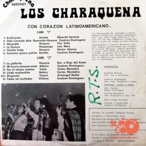 Disco de Vinilo Los Charanquena - Los Charanquena Con Corazon Latinoamericano Vinyl Record