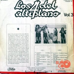 Disco de Vinilo Los 4 Del Altiplano - Los Cuatro Del Altiplano Vinyl Record