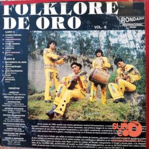 Disco de Vinilo Los Cuatro Del Altiplano - Folklore De Oro Vol. 8 Vinyl Record