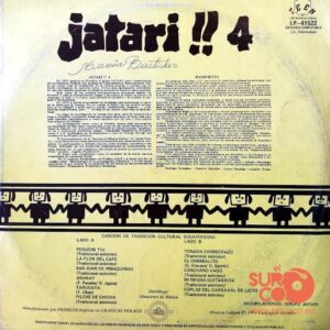 Disco de Vinilo Tradición Anónimo - ¡ Jatari ! 4 Vinyl Record
