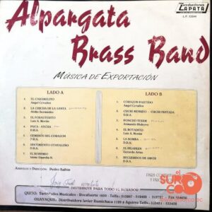 Disco de Vinilo El Caramelito - Alpargata Brass Band Vinyl Record