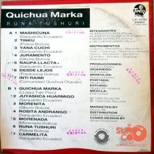 Disco de Vinilo Quichua Marka - Runa Tushuri Vinyl Record