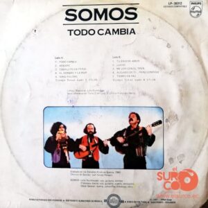 Disco de Vinilo Julio Numhauser - Todo Cambia Somos Vinyl Record