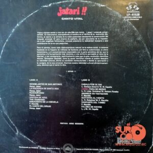 Disco de Vinilo Jatari - Canto Vital Vinyl Record