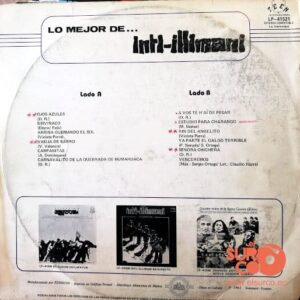 Disco de Vinilo Inti Illimani - Lo Mejor De Inti-Illimani Vinyl Record