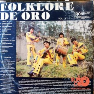 Disco de Vinilo Los Cuatro Del Altiplano - Folklore De Oro Vol. 8 Vinyl Record