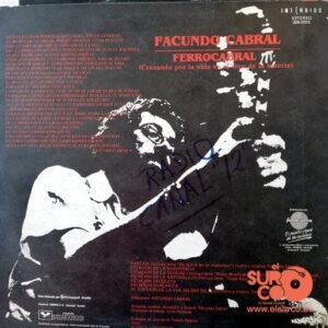 Disco de Vinilo Facundo Cabral - Ferrocabral Cruzando Por La Vida En El Tren De La Muerte Vinyl Record
