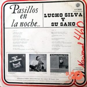 Disco de Vinilo Lucho Silva Y Su Saxo - Pasillos En La Noche Vinyl Record