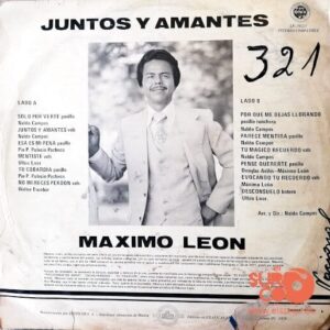 Disco de Vinilo Máximo León - Juntos Y Amantes Vinyl Record